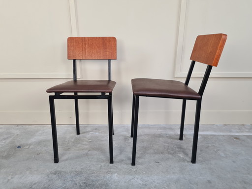 2x Chaises Mid Century Modern