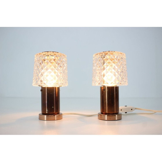 Image 1 of Paire de lampes de table vintage de Kamenicky Senov, 1970