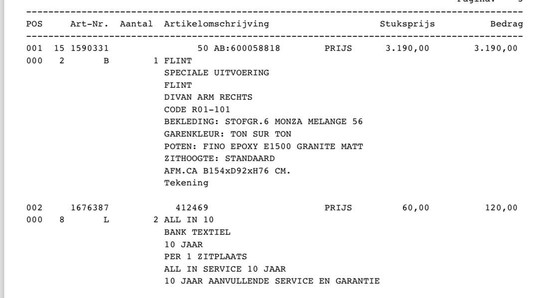 Image 1 of Flint Divan Leolux Monza Melange New