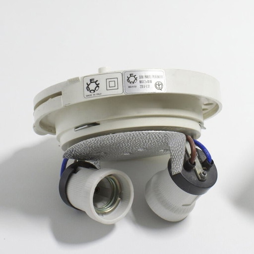 Paire d'appliques vintage en verre de Murano modèle Idra par Renato Toso, 1970-1980