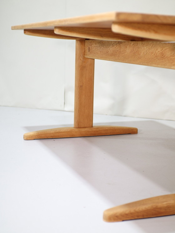 Image 1 of Børge Mogensen Table à manger Shaker Chêne Danois Vintage
