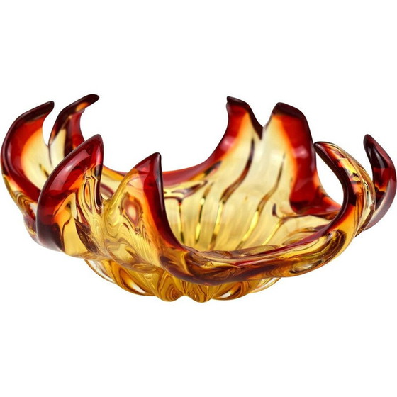 Image 1 of Bol vintage en verre de Murano Mandruzzato, Italie années 1950