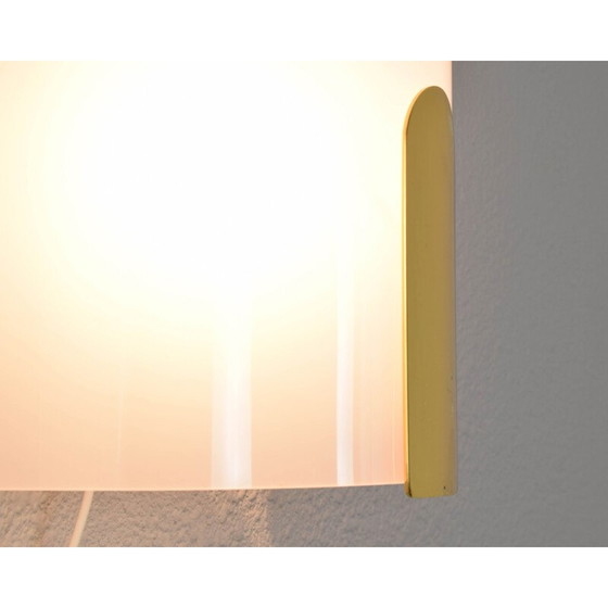 Image 1 of Applique du milieu du siècle en lucite et laiton par Metalarte, Espagne 1980