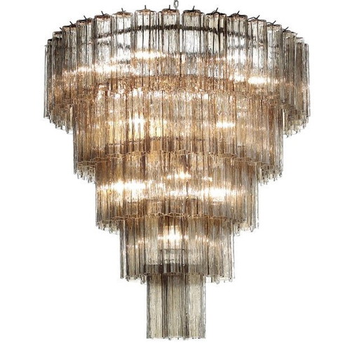 Commerce sur mesure : Lustre Sputnik contemporain en verre de Murano multicolore, style Mazzega