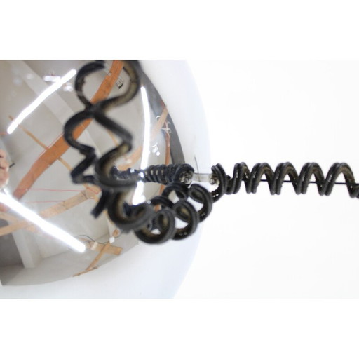 Lampe suspendue ajustable vintage italienne chromée, 1970