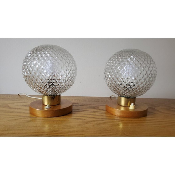 Image 1 of Paire de lampes de table du milieu du siècle dernier, 1970