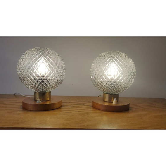 Image 1 of Paire de lampes de table du milieu du siècle dernier, 1970