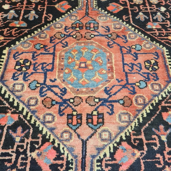 Image 1 of Tapis Hamadan en laine nouée à la main, 1970