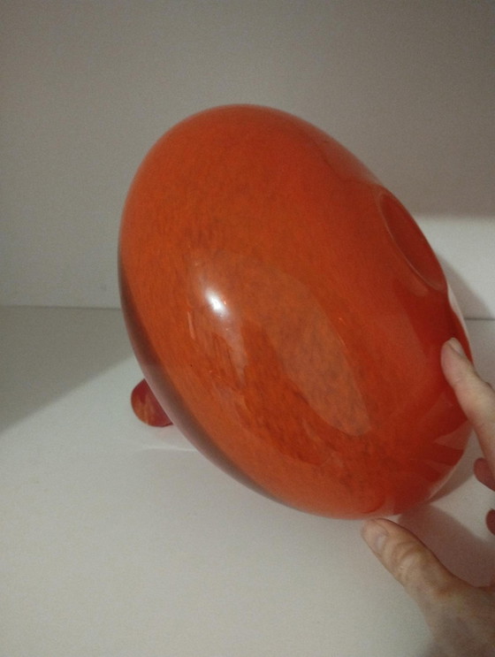 Image 1 of Paire Ou 2 Vases En Pate De Verre Époque 80' Vintage