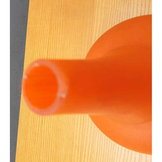 Image 1 of Vase vintage en verre soliflore par Daum Nancy