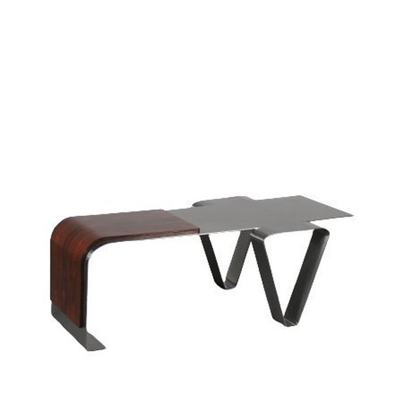 Image 1 of Table basse dans le style de Michel Boyer, France 1970