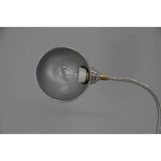 Image 1 of Lampe de table vintage avec abat-jour flexible, années 1940