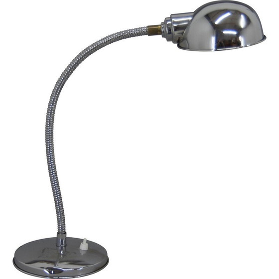 Image 1 of Lampe de table vintage avec abat-jour flexible, années 1940