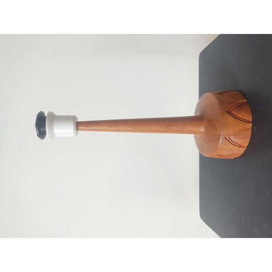 Image 1 of Lampe de table vintage en teck pour AB Stilarmatur Tranås, Suède 1960