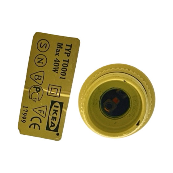 Image 1 of Plafonnier en plastique de type T0001, Ikea, Suède, 1990S.