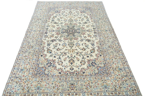 Image 1 of Tapis d'Orient Keshan liège noué à la main - 302 X 197 cm