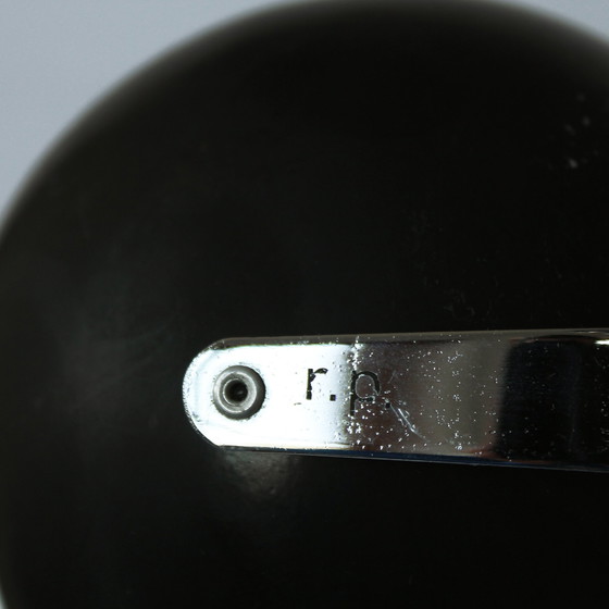 Image 1 of Lampe de table vintage 60S/70S à globe oculaire en chrome