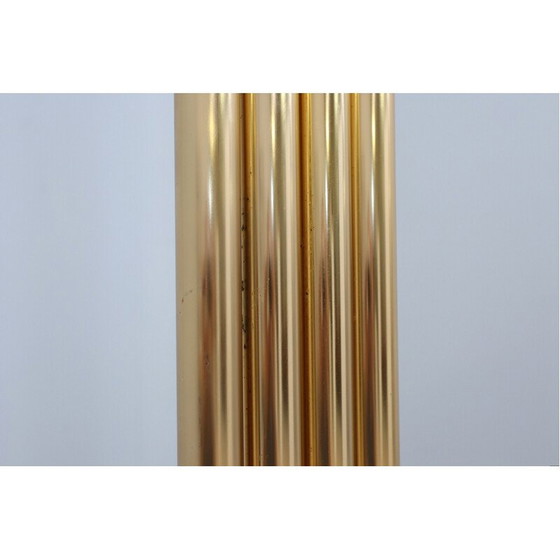 Image 1 of Lampadaire vintage articulé en laiton plaqué par Goffredo Reggiani, Italie 1970