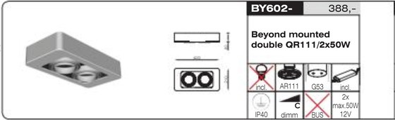 Image 1 of Bernd Beisse Beyond Mounted - Double Spot (Type : By602)
