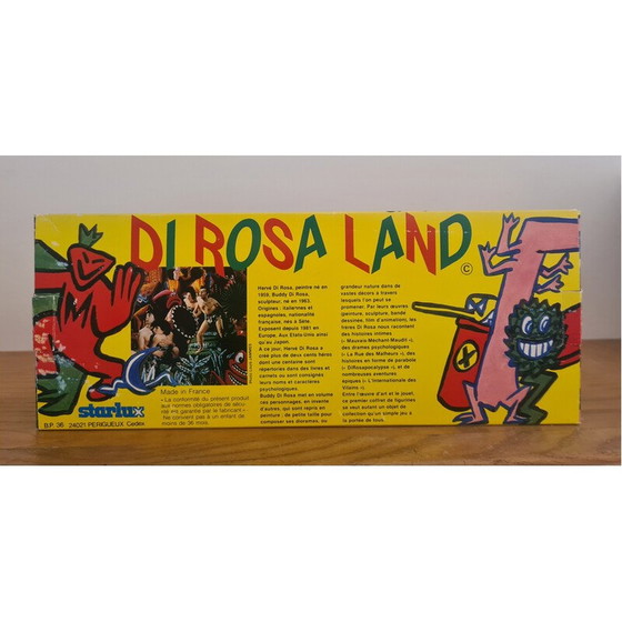 Image 1 of Box of vintage figurines "Di Rosa Land" by Hervé and Richard Di Rosa for Starlux