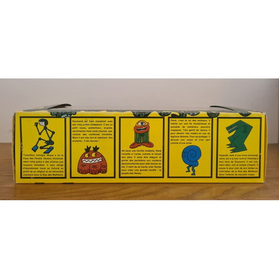 Image 1 of Box of vintage figurines "Di Rosa Land" by Hervé and Richard Di Rosa for Starlux