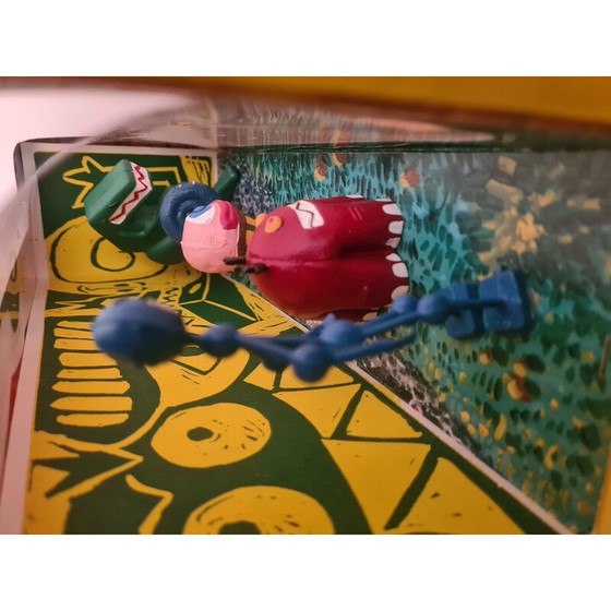 Image 1 of Box of vintage figurines "Di Rosa Land" by Hervé and Richard Di Rosa for Starlux