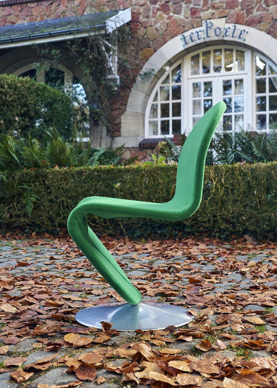 Image 1 of 6X Verner Panton Système 123 Chaises Frits Hansen