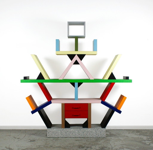 Bibliothèque Carlton Par Ettore Sottsass, 1981