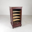 Armoire à volets en chêne avec 1 volet, hauteur 100 cm, années 1930
