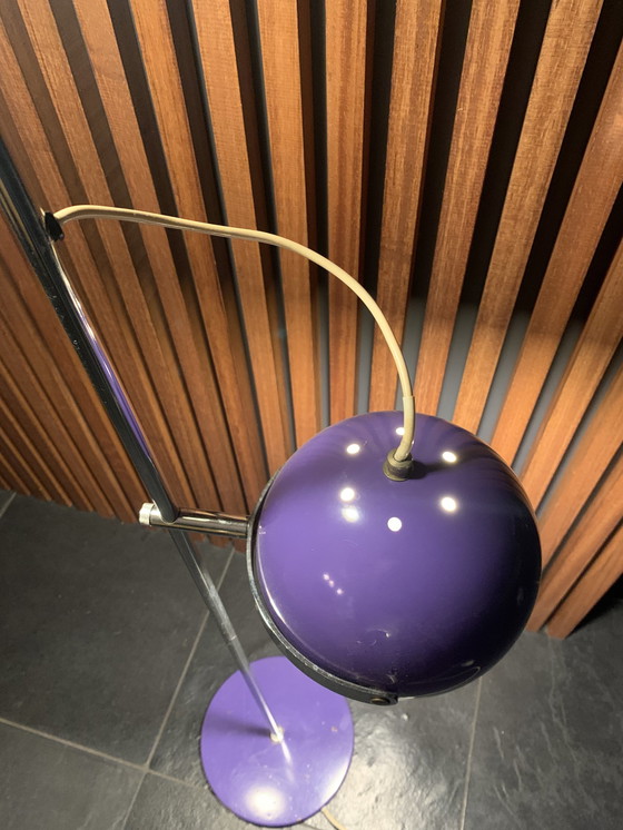 Image 1 of Lampe Vintage 1970- Mauve