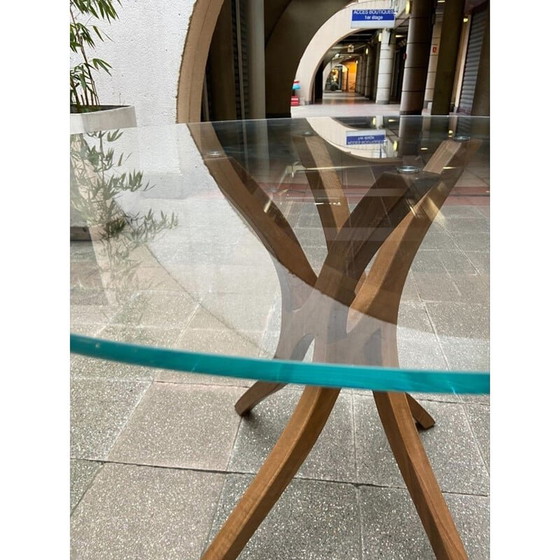 Image 1 of Table vintage Vrille de Xavier Miclet, 2021