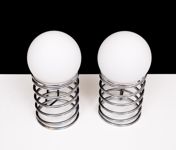 Image 1 of Woja Spiral Space Ace Lampes de table 1970