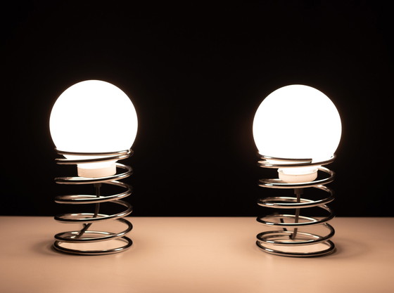 Image 1 of Woja Spiral Space Ace Lampes de table 1970