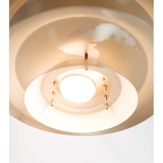 Image 1 of Lampe suspendue vintage en acier, Danemark années 1960