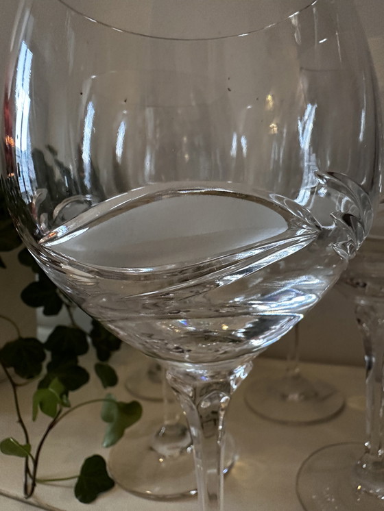 Image 1 of Set de 6 verres à vin en cristal lourd