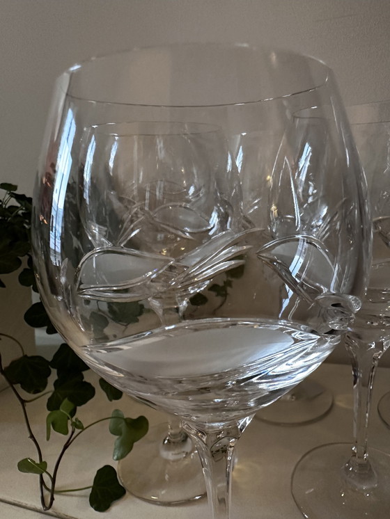 Image 1 of Set de 6 verres à vin en cristal lourd