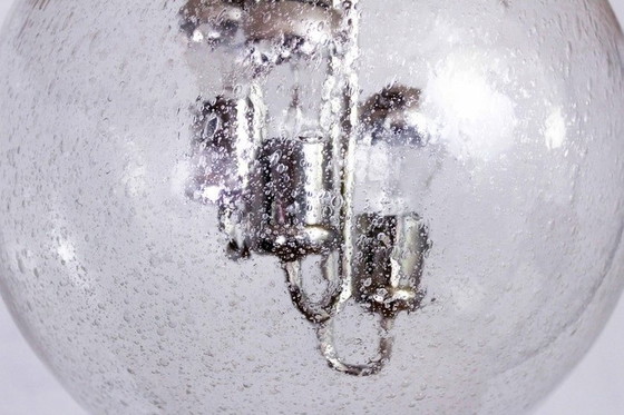 Image 1 of Suspension en verre et métal chromé Born Leuchten