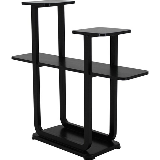 Porte-fleurs vintage en bois, Tchécoslovaquie, années 1950