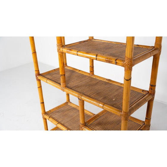 Image 1 of Etagère vintage en bambou, Italie 1970