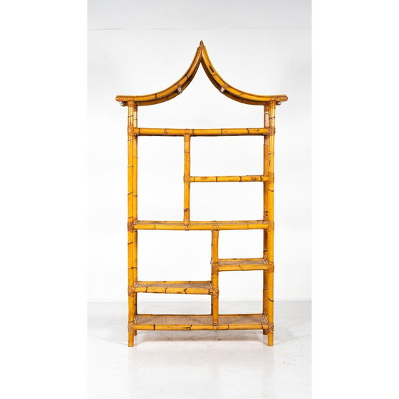 Image 1 of Etagère vintage en bambou, Italie 1970