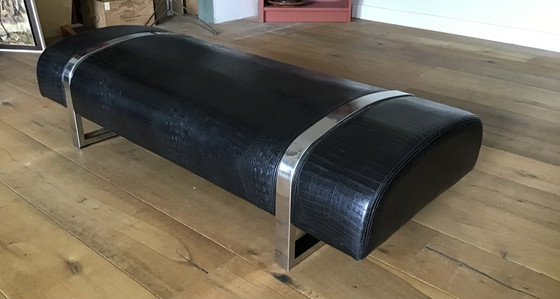 Image 1 of Faux Crock Noir/ Banc