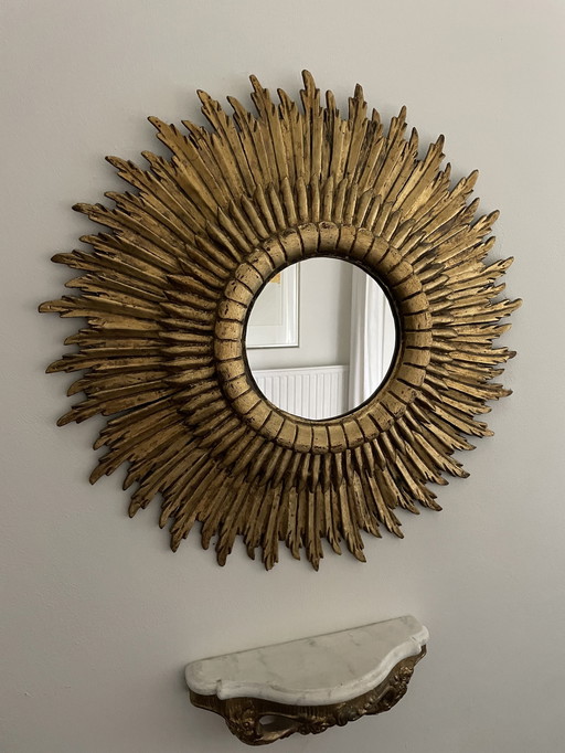 Miroir solaire vintage