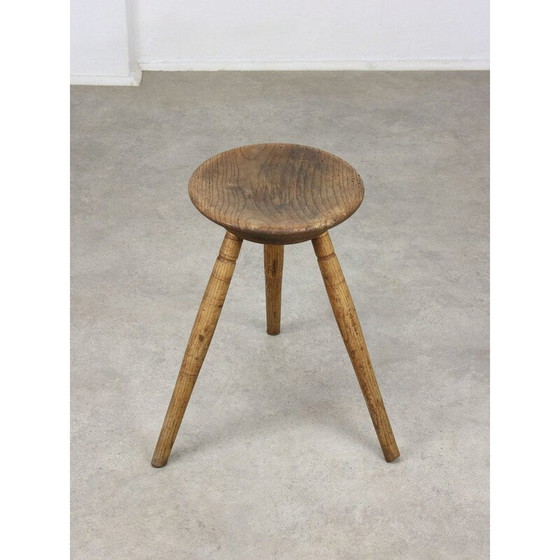 Image 1 of Tabouret vintage en bois