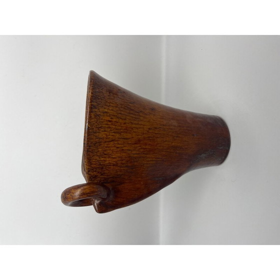 Image 1 of Vase à anneaux en céramique émaillée, 1950