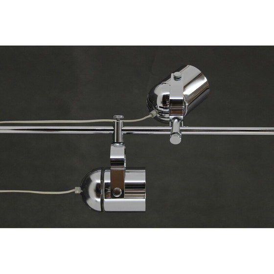 Image 1 of Lampadaire vintage Stanislav Indra chromé, Tchécoslovaquie 1970