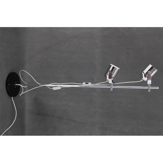 Image 1 of Lampadaire vintage Stanislav Indra chromé, Tchécoslovaquie 1970