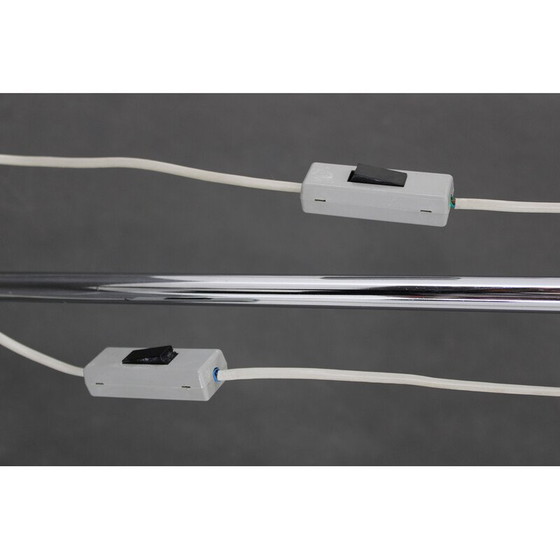 Image 1 of Lampadaire vintage Stanislav Indra chromé, Tchécoslovaquie 1970