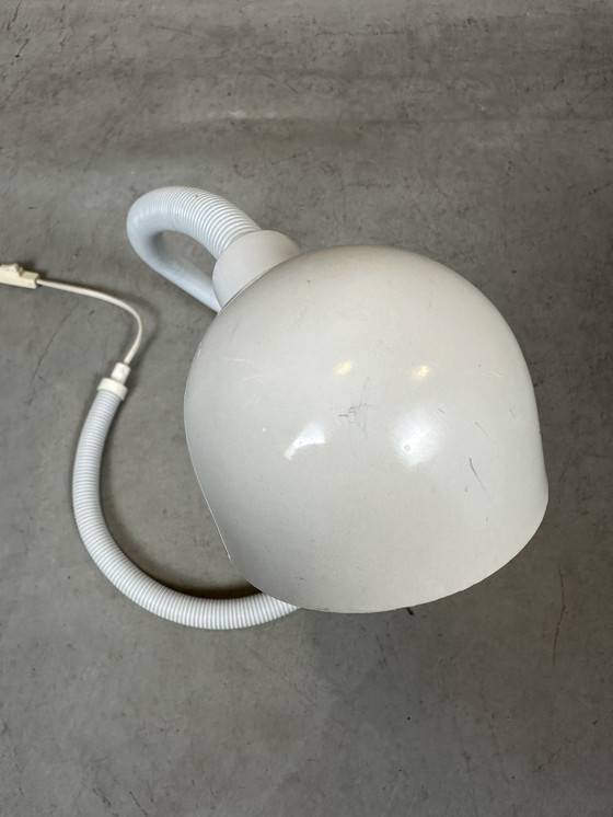 Image 1 of Lampe Vintage 'Snake' - Blanc