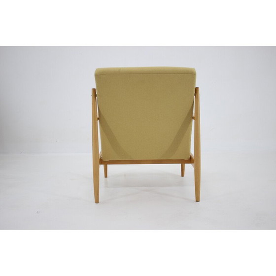 Image 1 of Fauteuil vintage en hêtre, Tchécoslovaquie 1960