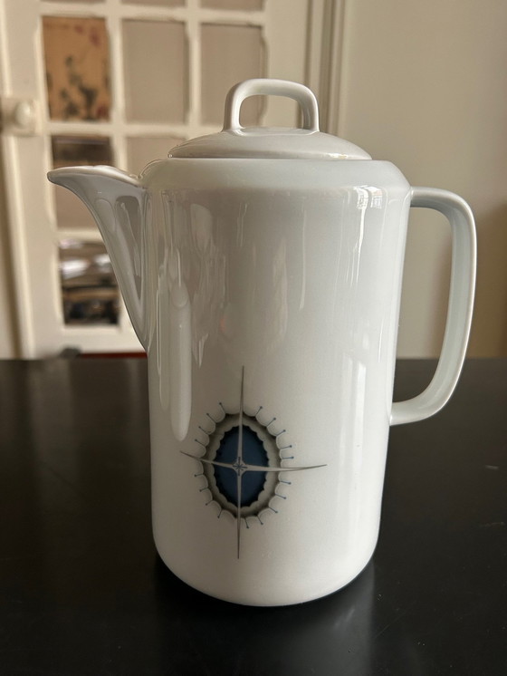 Image 1 of Service À Thé En Porcelaine Philippe Deshouliéres 